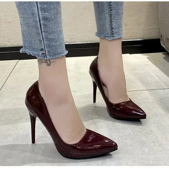 Women high heels new fashion pointed toe shoes - Picture 8 of 8